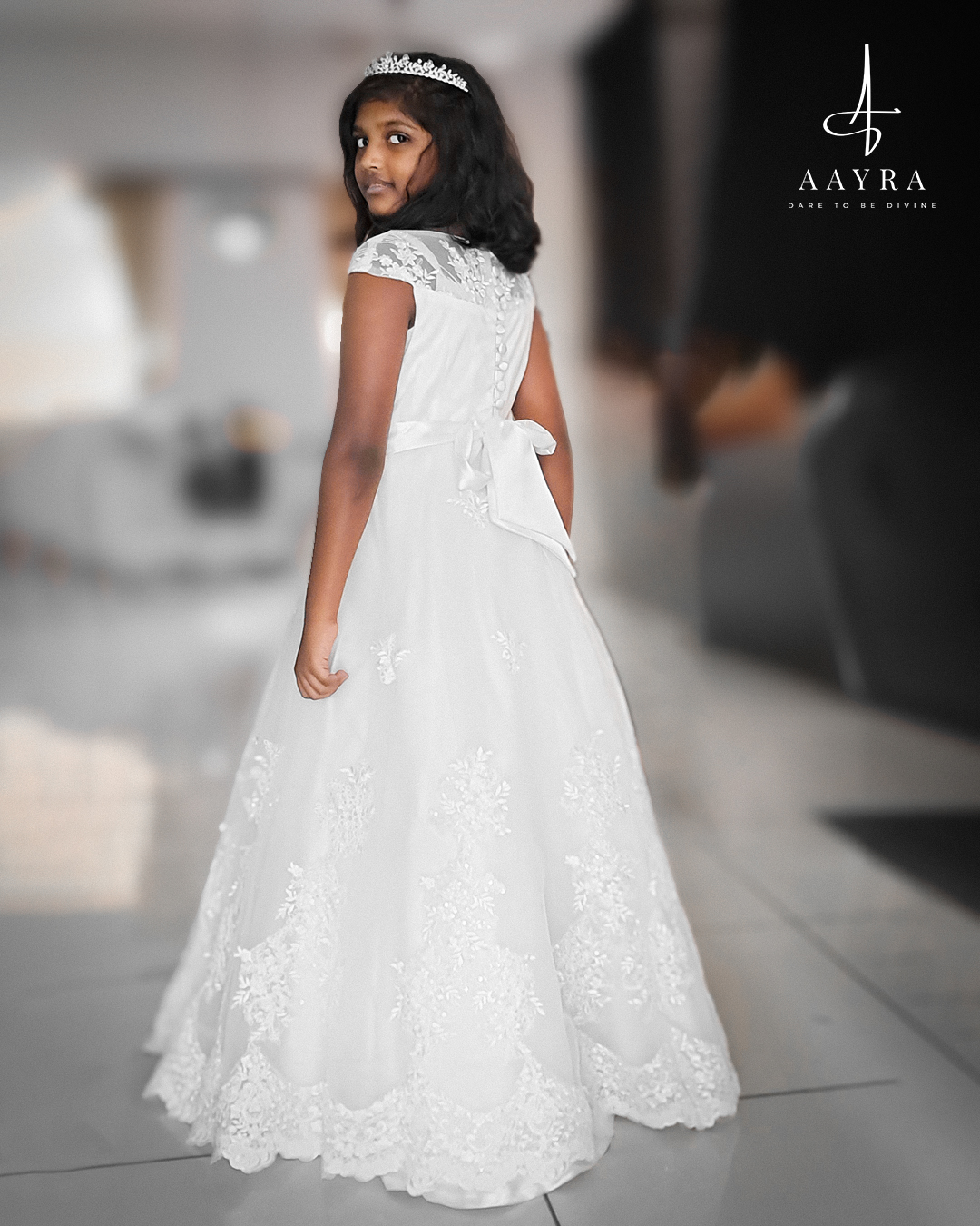 Aayra Design Studio | Holy Communion Gown | Designer Wear