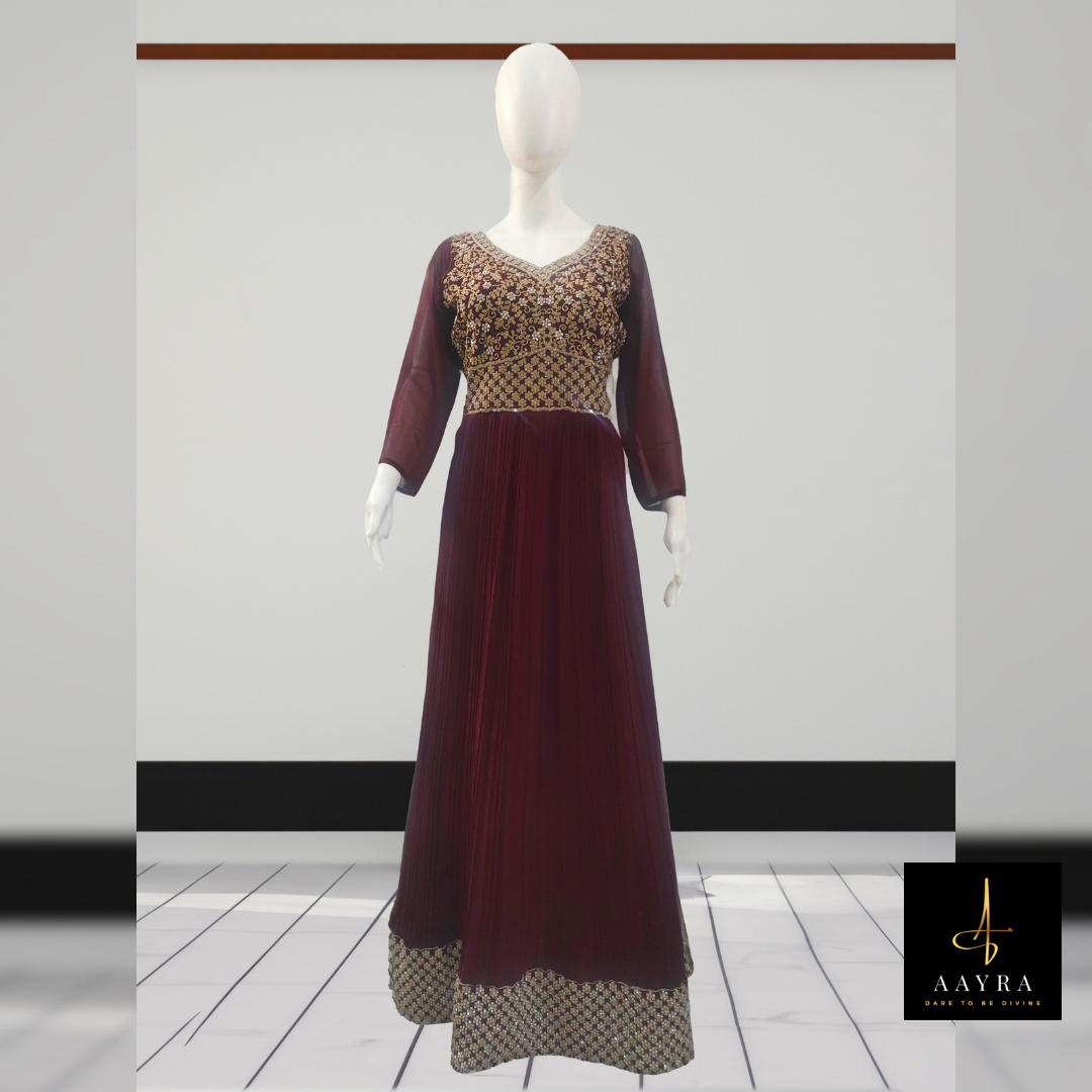 Majenta Designer Gown