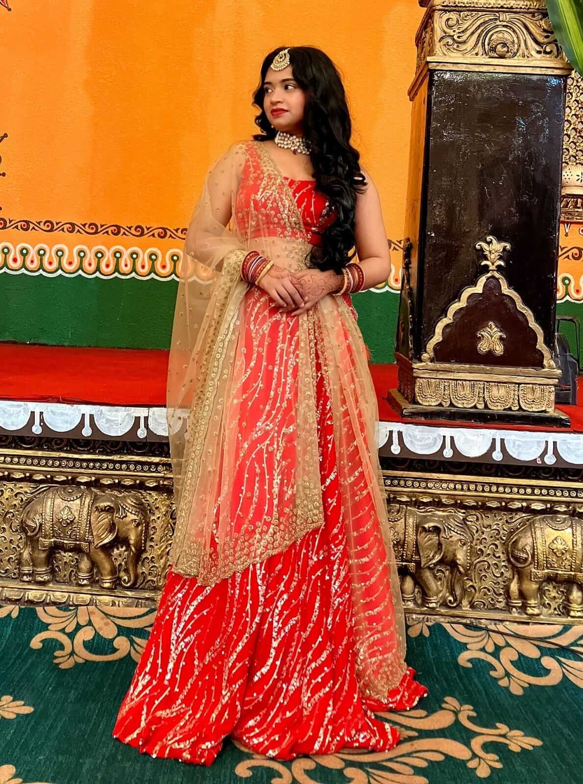Lehngas Designed by Aayra Design Studio in Category of lehengas